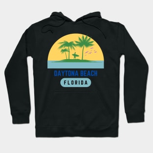 Daytona Beach Florida Sunset Vintage Hoodie